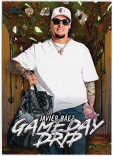 2026 Topps Game Day Drip Gold Foil Javier Baez Parallel Insert Card #GD-3 01/50