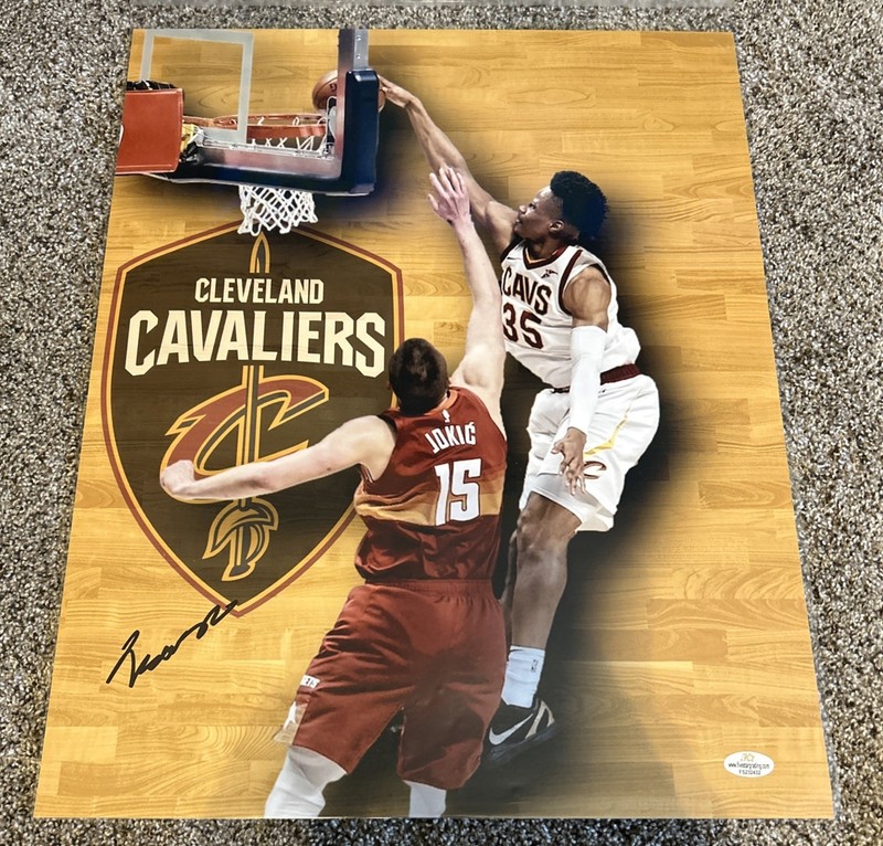 Issac Okoro 16x20 Signed Cleveland Cavaliers Autographed Photo 5star COA