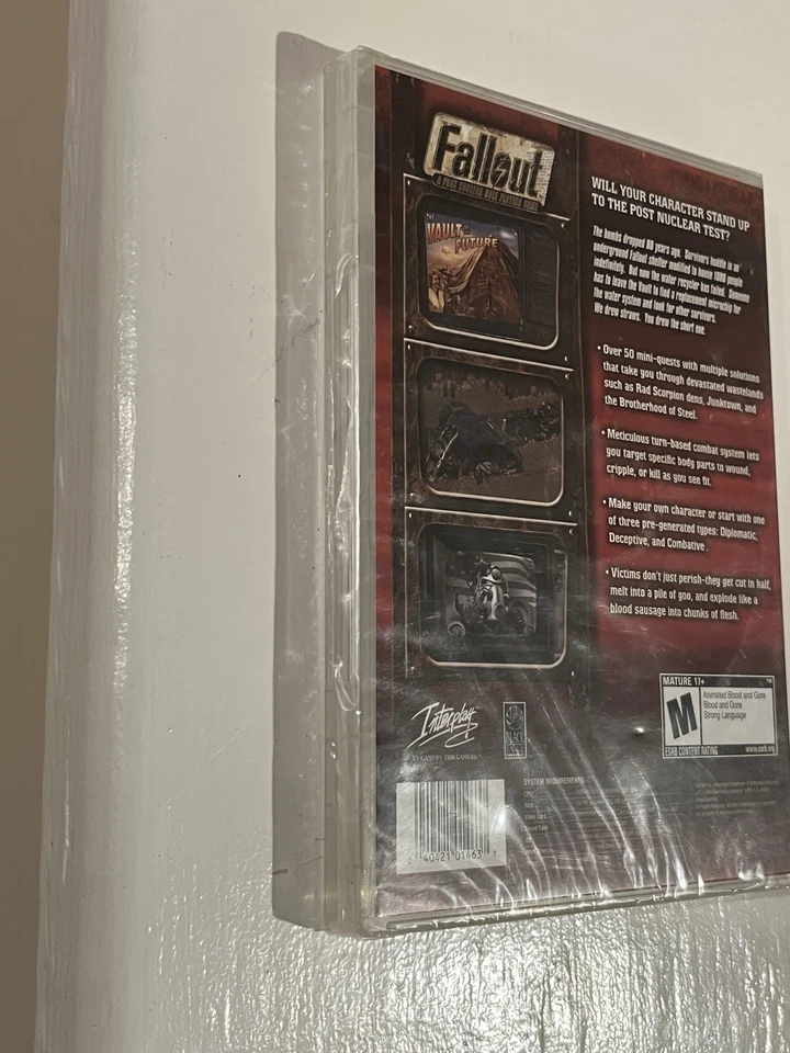 Fallout 1999 Sealed PC Game Interplay Windows 98/2000 Nice Shape - Image 3 of 4