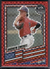 2026 Stars & Stripes Andrew Jimenez Red X-Fractor /149
