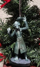 DISNEY STORE HAUNTED MANSION HITCHHIKING GHOST EZRA CUSTOM CHRISTMAS ORNAMENT