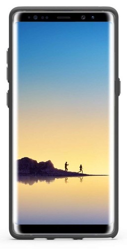 PureGear Black/Clear Slim Shell Case Hard Cover for Samsung Galaxy Note 8 - Picture 4 of 6