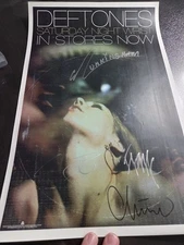  Deftones Signed Saturday Night Wrist SNW Autographed SUPER NICE 11x17
