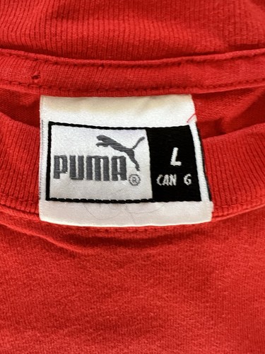 Vintage Y2k Puma Tank Top Mens Large Red - Picture 4 of 8