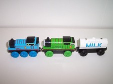 Thomas Wooden Train Thomas Percy Tidmouth Milk Tanker Lot Learning Curve
