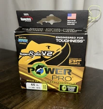 PowerPro Super 8 Slick V2 Braided Fishing Line - Moon_Shine - 65lb - 150yd