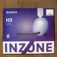 Sony INZONE H3 Gaming Headset - 360 Spatial Sound for Gaming - Boom Microphone -