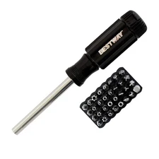 Bestway Tools B63541 Tamperproof Magnetic Screwdriver Set, 32-Piece