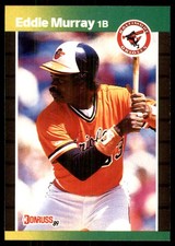 Eddie Murray 1989 Donruss #96 Orioles MLB READ FREE SHIPPING AutographDen