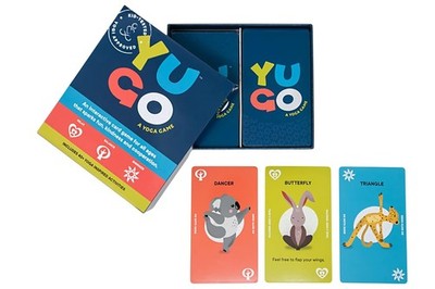 Yoga Cards for & Families - Award Winning - Interactive Yoga Card Game with Y...