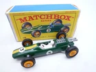 VINTAGE MATCHBOX LESNEY No.19d LOTUS RACING CAR IN ORIGINAL BOX 1965