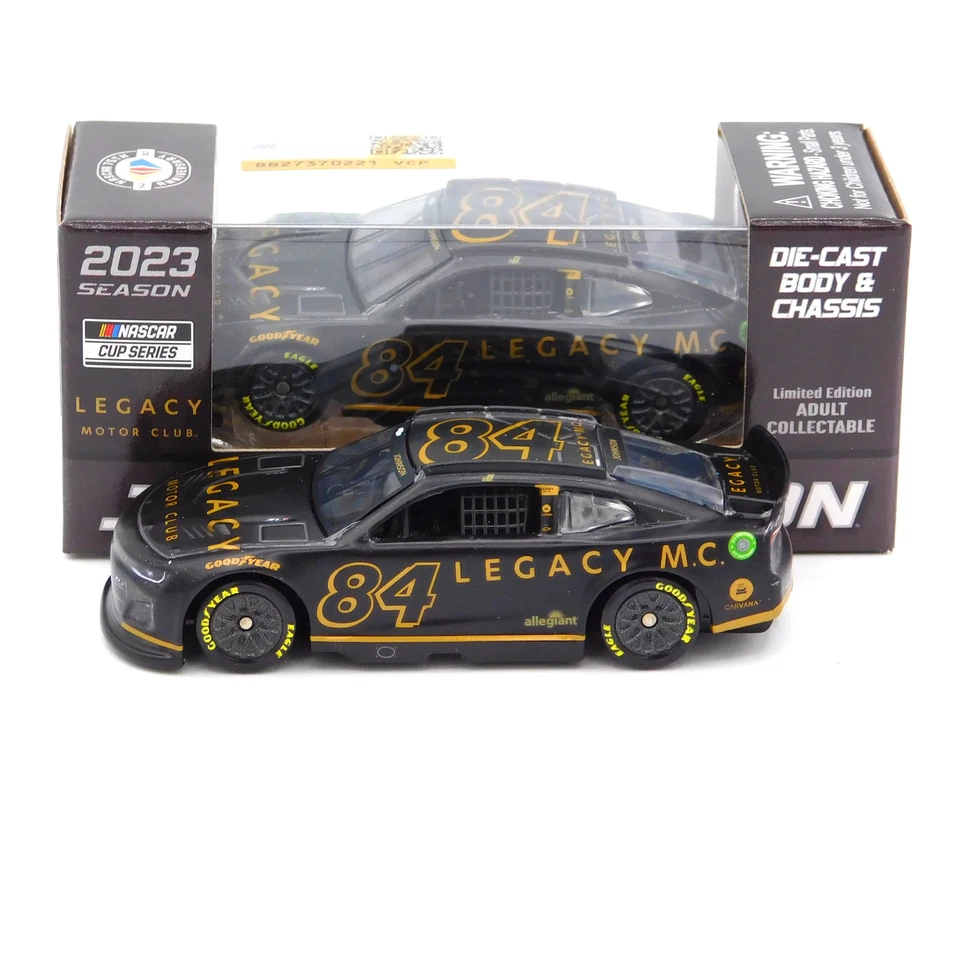 Jimmie Johnson 2023 Legacy Motor Club carro de teste chassi fundido 1:64 Nascar - Imagem 3 de 4