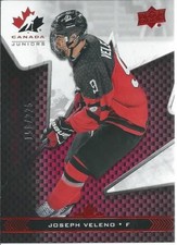 2018-19 Upper Deck UD Team Canada Juniors JOSEPH VELENO #39 Exclusives /225