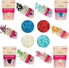 250g /1kg FunCakes Bonbons Deko Melts Kuchen Schokolade Deko Knopf ALLE FARBEN