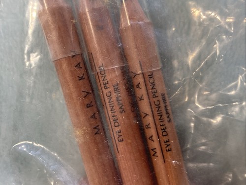 Lotto campioni matite legno Mary Kay labbra e occhielli nuovi vintage colori assortiti - Foto 6 di 9