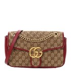 Gucci Marmont Zip Leather Exterior Bags & Handbags for Women