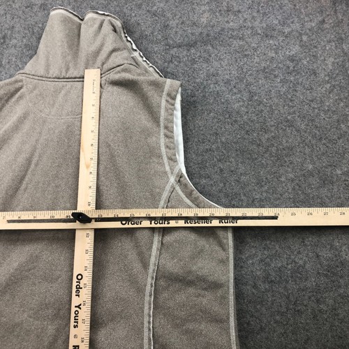 Exofficio Vest Womens XL Gray Full Zip Fleece Casual Preppy Hiking Outdoors * - Picture 10 of 11