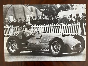Jose Froilan Gonzalez Rare Vintage Ferrari Factory Produced Original Poster