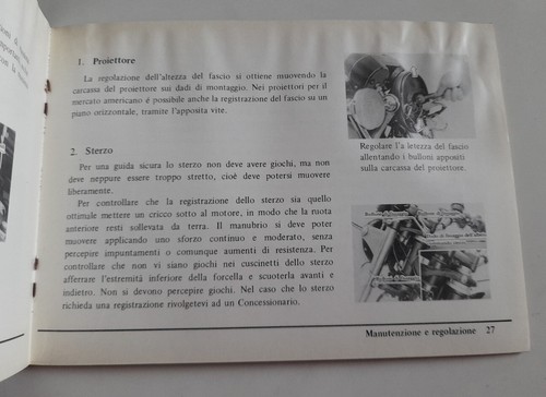 Kawasaki Libretto Uso E Manutenzione Istruzioni Italiano Mach III 500-H1-D 1972 - Imagen 8 de 11