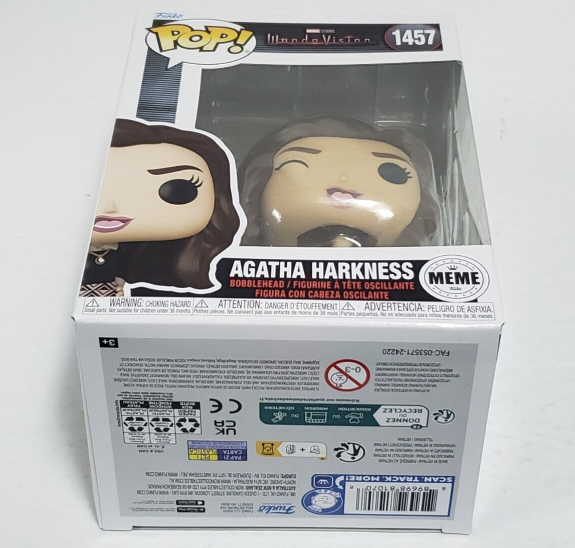 Agatha Ruiz De La Prada Funko Pop Marvel: Agatha CC - Agatha Harkness - Agatha Coven Of Chaos - Figurine En Vinyle à Collectionner - Idée De Cadeau - Produits Officiels