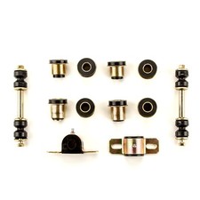 Black Poly Front End Suspension Bushings Set ...
