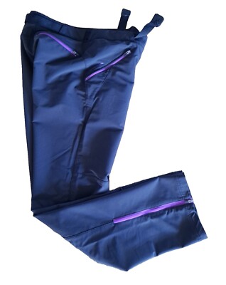 Quechua Hiking Fishing Outdoors Travel Pants Women's Size 30/32.5 Stretch 