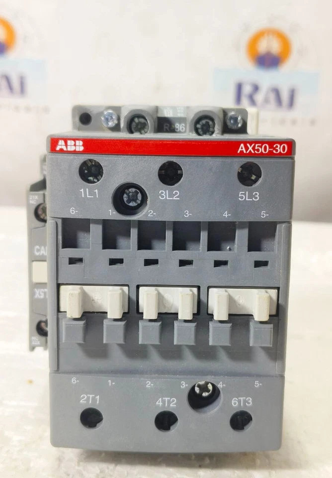 ABB AX50-30-11-86 3POLE 400/440V 50/60Hz CONTACTOR 1SBL351074R8611 AX50301186 - image 2 of 4
