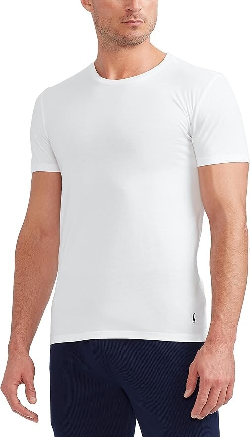 Polo Ralph Lauren 3pack Slim Fit Crew Neck White XL