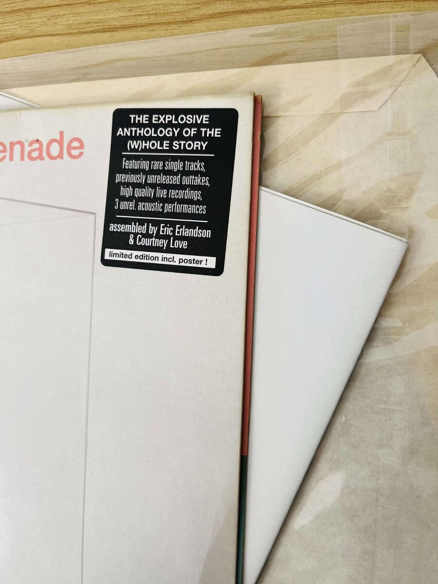 Hole / My Body, The Hand Grenade 1997 Limited LP Poster City Hole / My Body, The Hand Grenade 1997 Limited LP Poster City