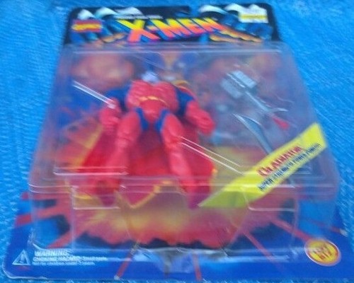 Marvel X-Men Phoenix Saga Series Gladiator Action Figure MOC MIP ToyBiz 1995 VTG - Picture 4 of 6