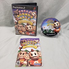 Super Monkey Ball Deluxe (Sony PS2, 2005) Complete In Box. Tested And Works.