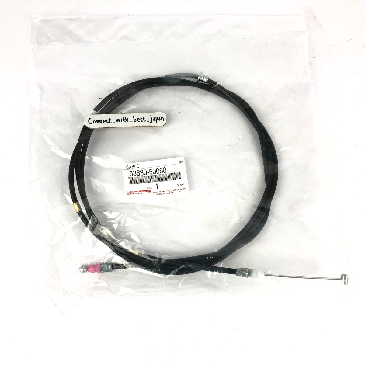 TOYOTA Genuine Hood Latch Release Cable Assy 2001-2006 LS430 LEXUS