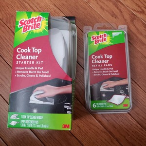 Scotch Brite Cook Top Cleaner Starter Kit 6 Pre Moistened Pads