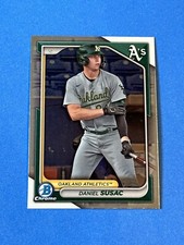 2024 Bowman Chrome Daniel Susac #BCP-42 Oakland Athletics (E)