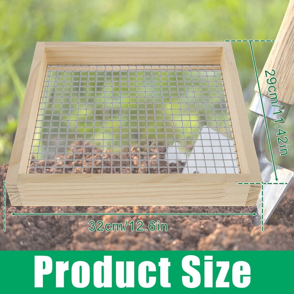 Lightweight Gardening Sieve Multifunctional Soil Sieve Cultivation Tool