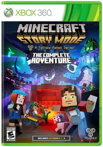 XBOX-360-VIDEO-GAME-MINECRAFT-STORY-MODE-THE-COMPLETE-ADVENTURE-NEW-SEALED