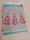 Red and White Tassel Garland Way to Celebrate 9 Feet