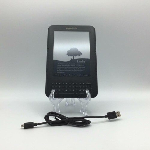 Amazon Kindle 3rd Generation Wi-Fi 4GB Keyboard 6" Display - Graphite (D00901) - Picture 1 of 1