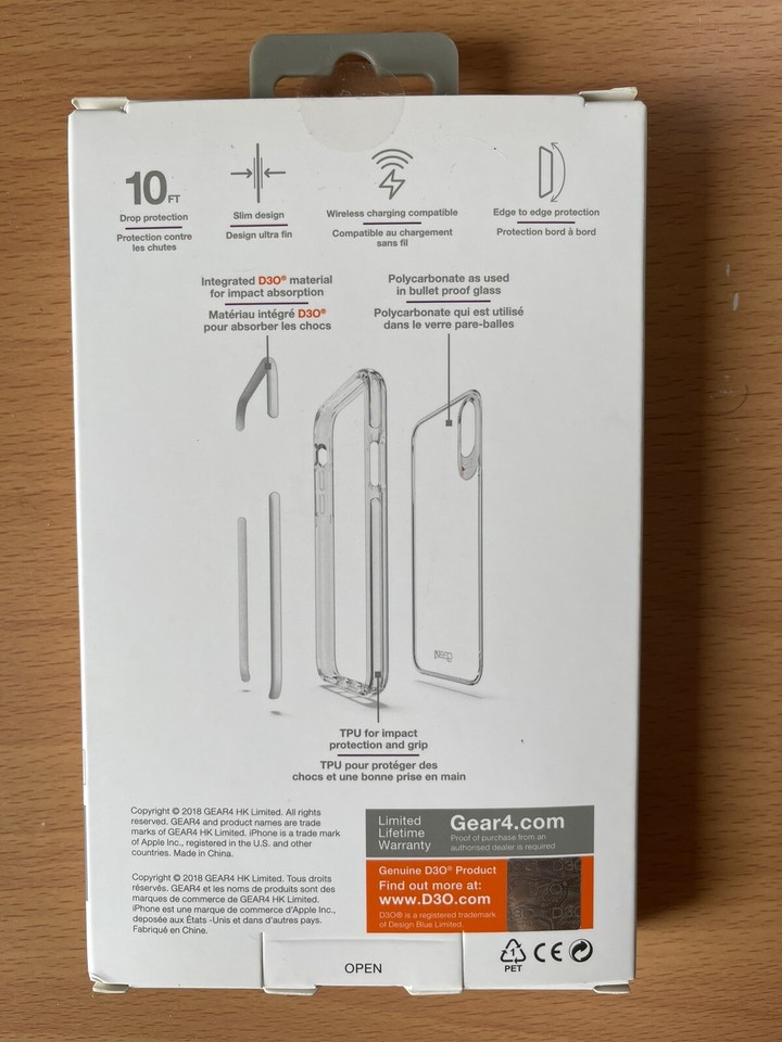 Gear4 Iphone X/XS Case (open Box) eBay