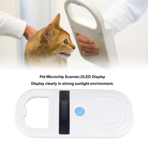 Pet Microchip Scanner Dogs Horse Cat Pig ID Chip Tag Reader High Brightness GF0 - Picture 14 of 22
