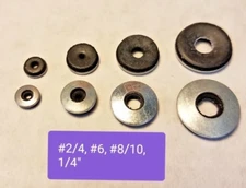 Servo Mounting Screws 48pcs each of five different sizes plus Bonded Washer Set.