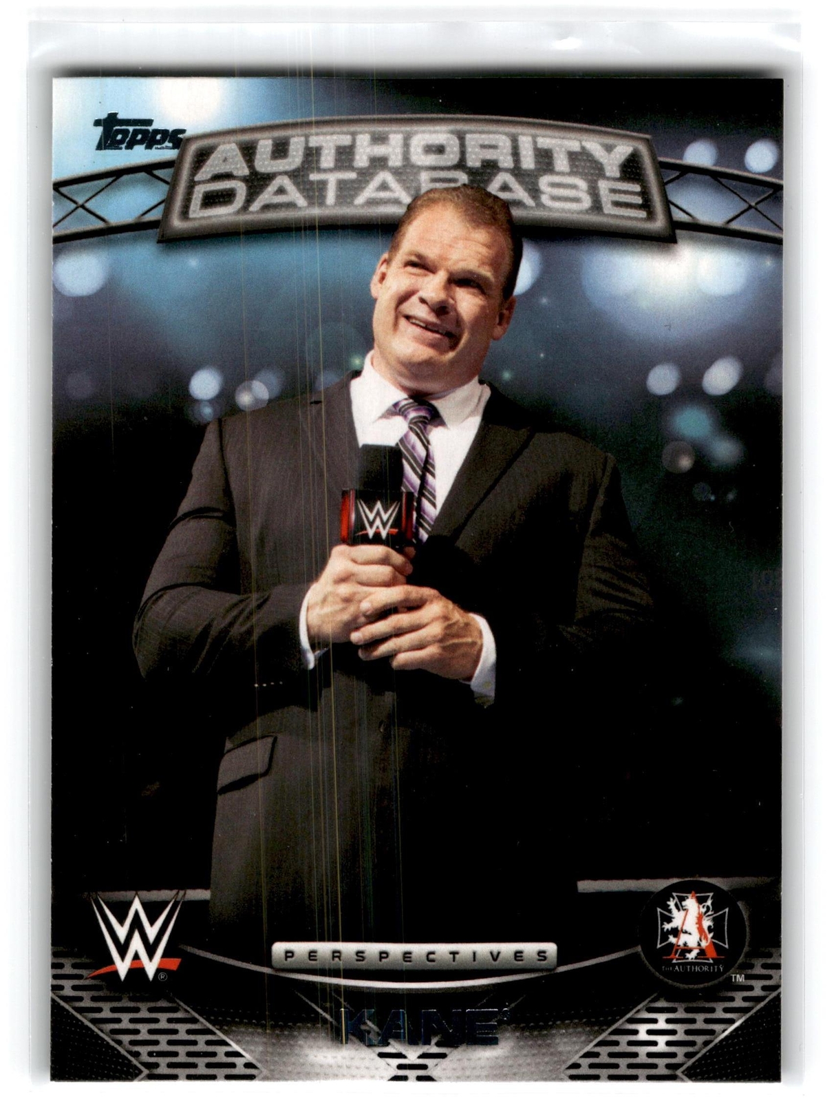 2016 Topps WWE #4A Kane Authority Database