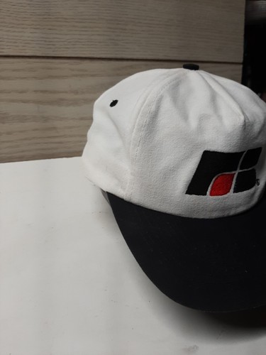 Vintage Farm Bureau Hat Cap Snap Back Mens Adjustable Black White Outdoor Cap - Picture 2 of 8
