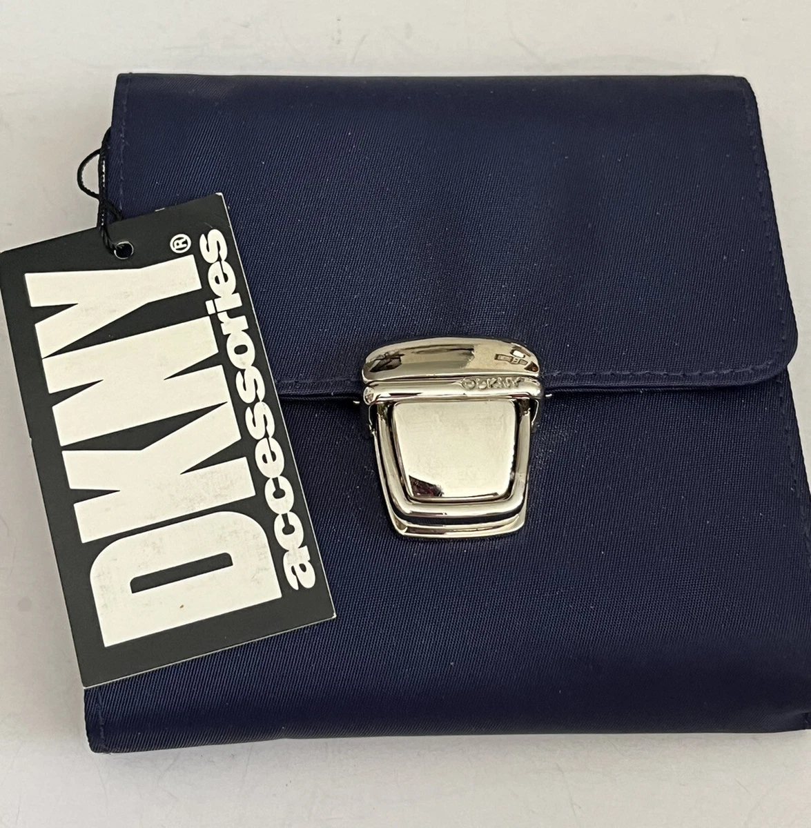 dkny wallet blue