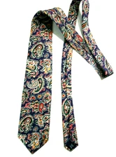  POLO BY RALPH LAUREN FOR MARK SHALE MADE BY HAND  MADE IN USA 100% SILK  