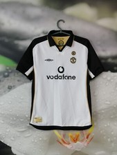 Manchester United 2001 - 2002 Centenary away third shirt jersey Umbro size YL