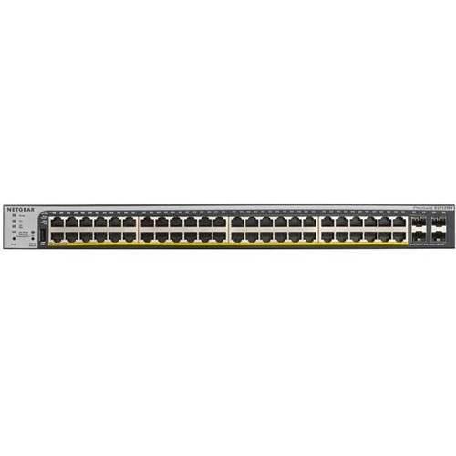 NETGEAR 52-Port PoE Gigabit Ethernet Smart Switch with 4 SFP Port GS752TP-300AUS - Picture 3 of 3