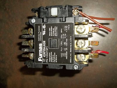 FURNAS 42AF35AJASM 123273P1 DEFINITE PURPOSE CONTROLLER 3 POLE CONTACTOR  (W4)