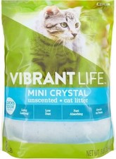 Vibrant Life Mini Crystal Unscented Cat Litter 8 lb