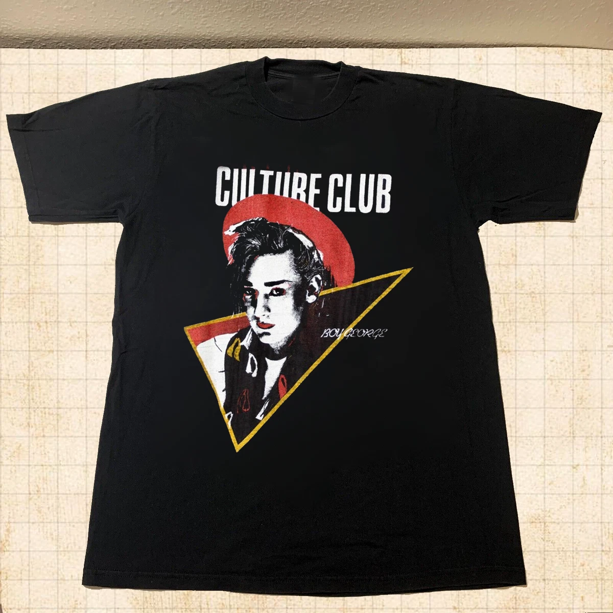 CultureClub　'98 VINTAGE Vintage Boy George & Culture Club Summer '98 Tour T Shirt (Size XL